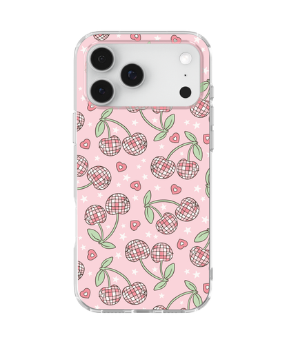 Pastel Disco Cherries Clear Case Insert