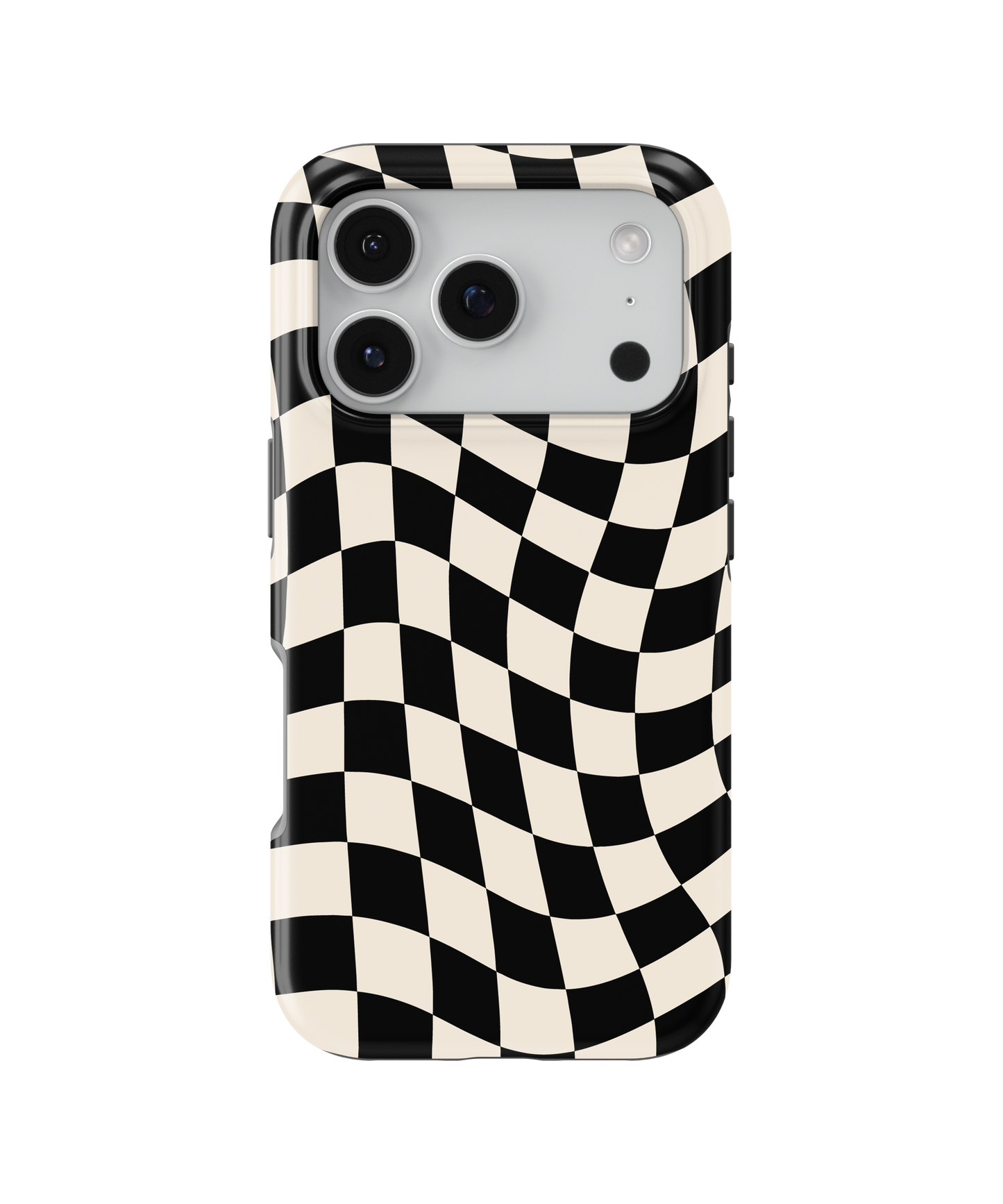 Onyx Wavy Checkers II MagSafe Phone Case