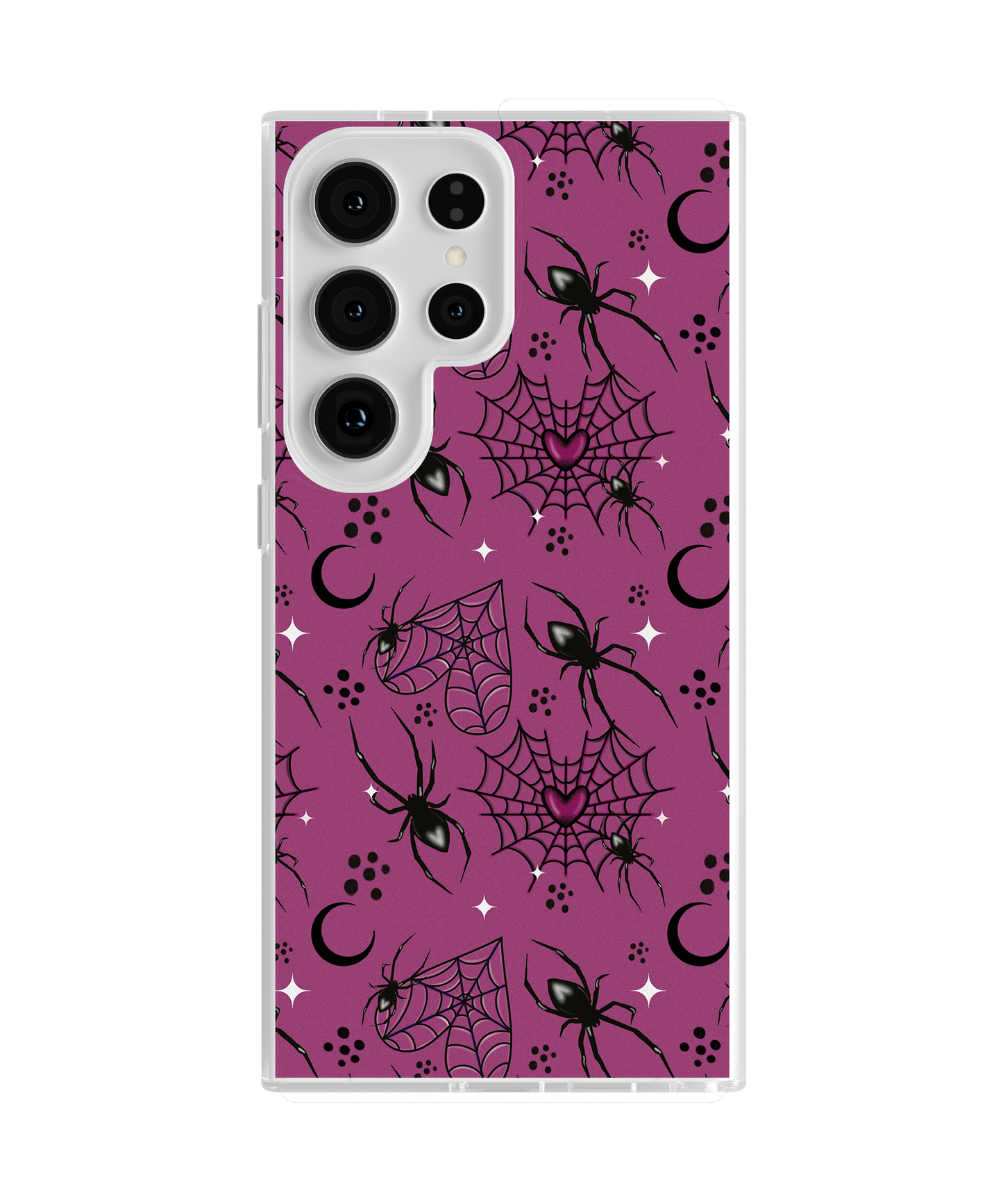 Violet Veil Midnight Tangle Clear Case Insert