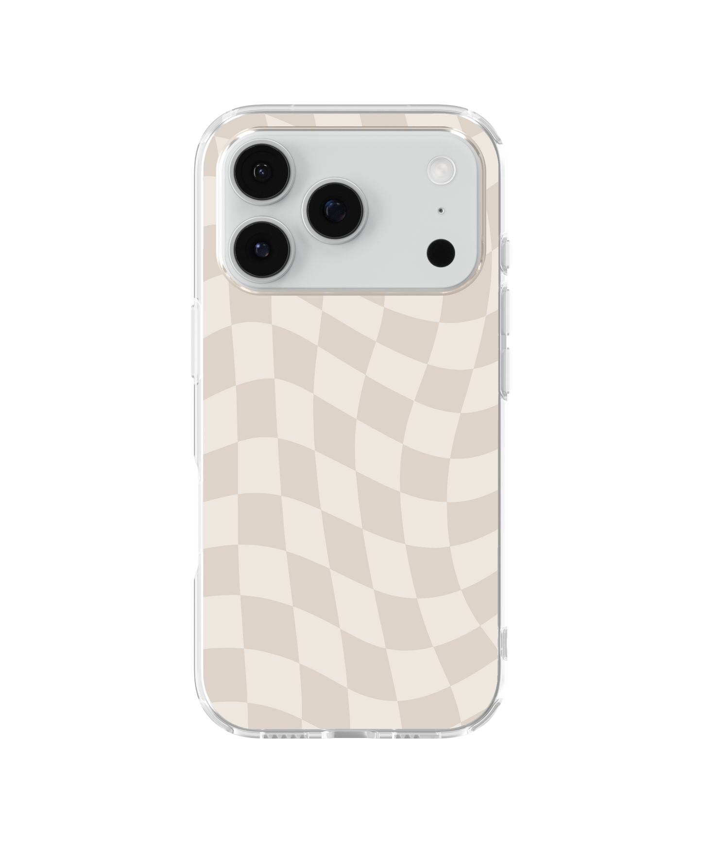Dust Bunny Wavy Checkers Clear Case Insert