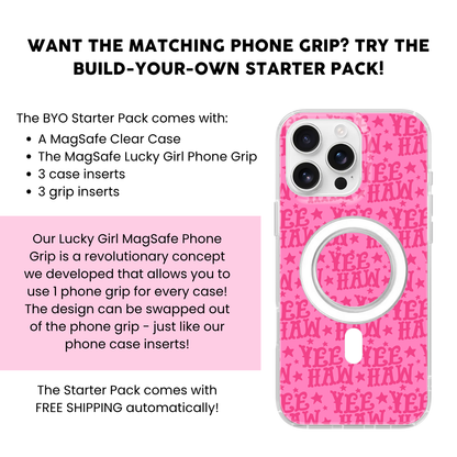 Yeehaw Barbie Clear Case Insert