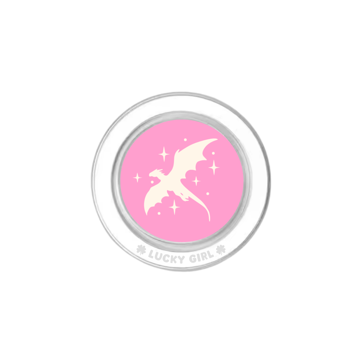 Bubblegum Dragon II Phone Grip Insert