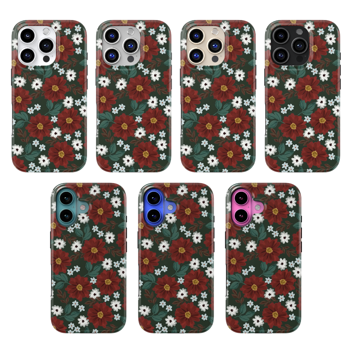 Winter Posy MagSafe Phone Case