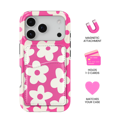 It Girl Big Blooms MagSafe Card Holder