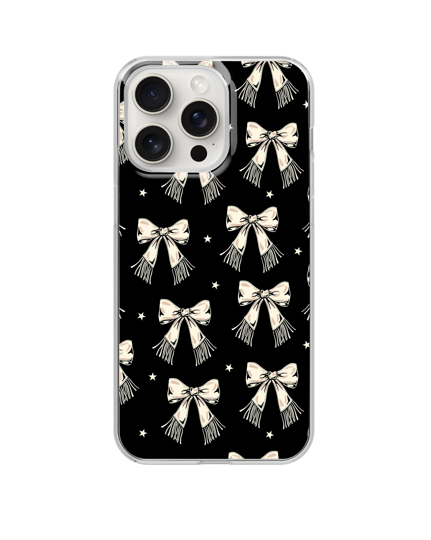 Bone Fringe Clear Case Insert