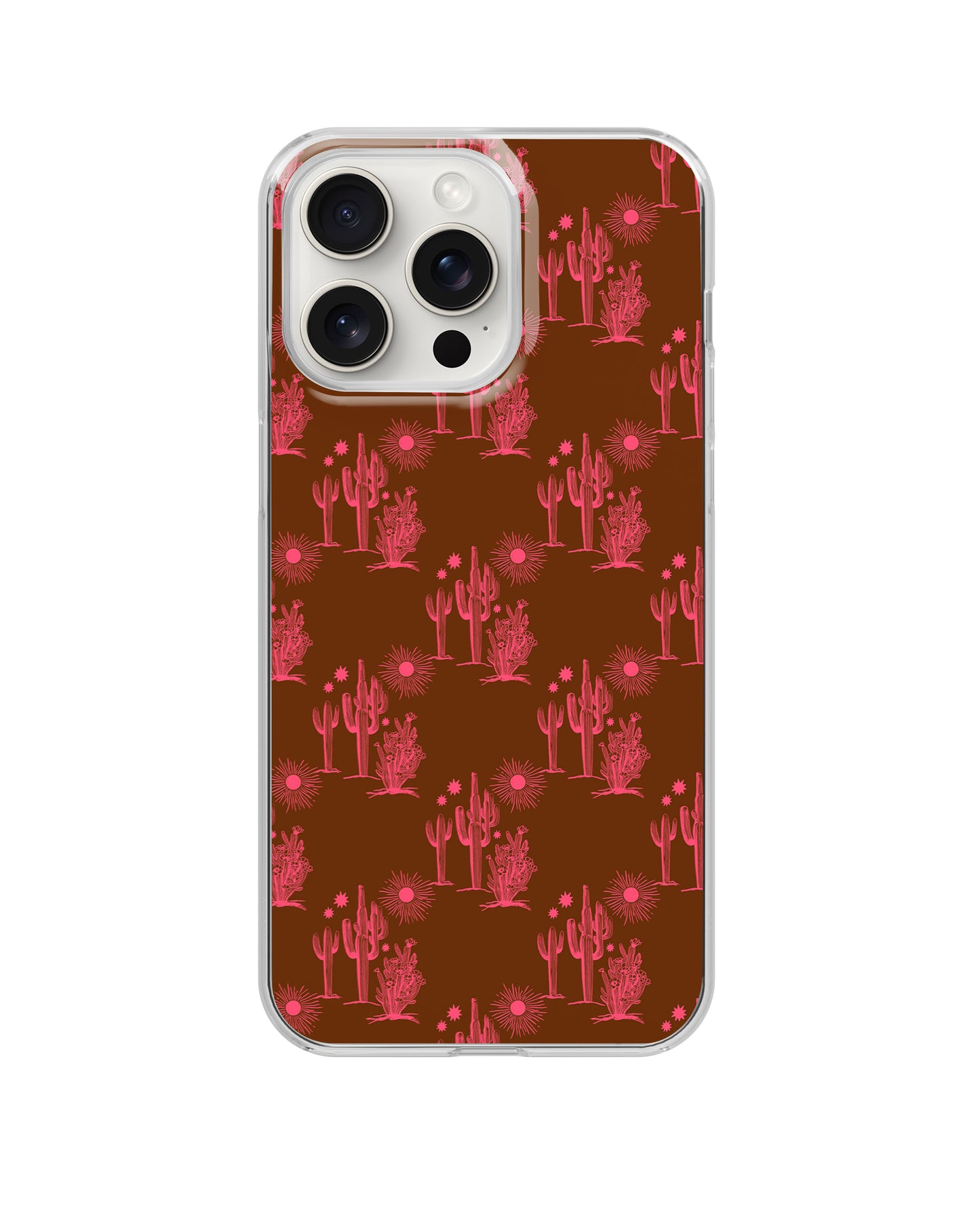 Prickly Pink Clear Case Insert