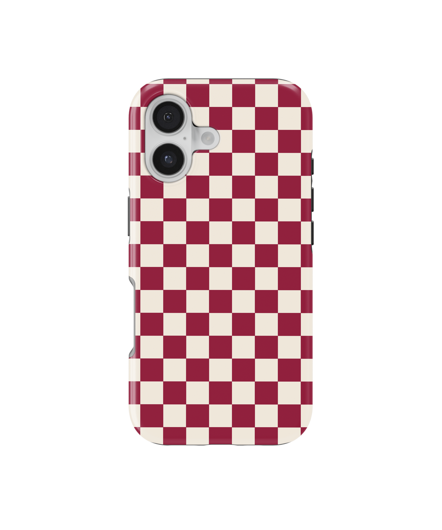 Black Cherry Checkers II MagSafe Phone Case