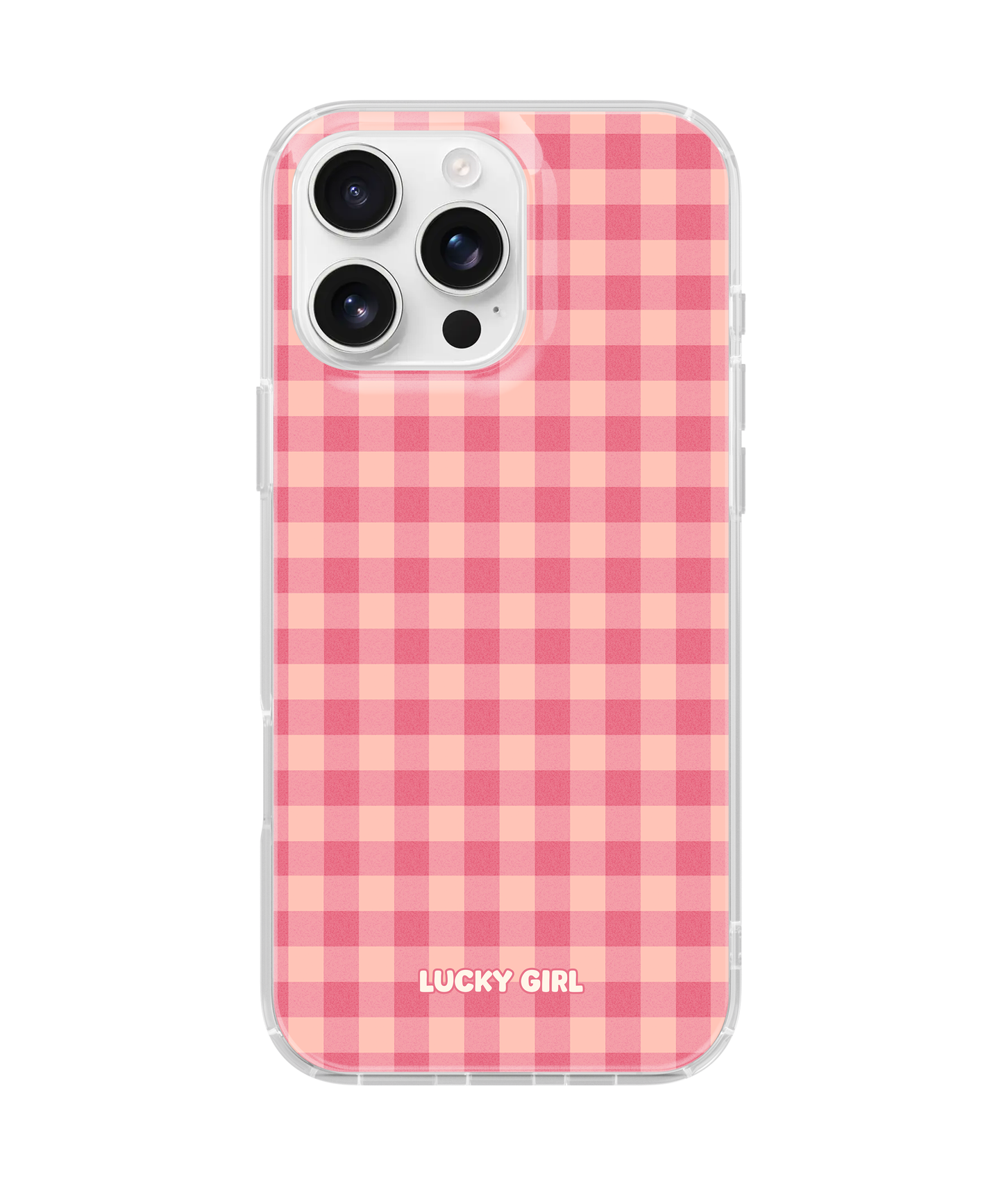 Sugar Gingham Clear Case Insert