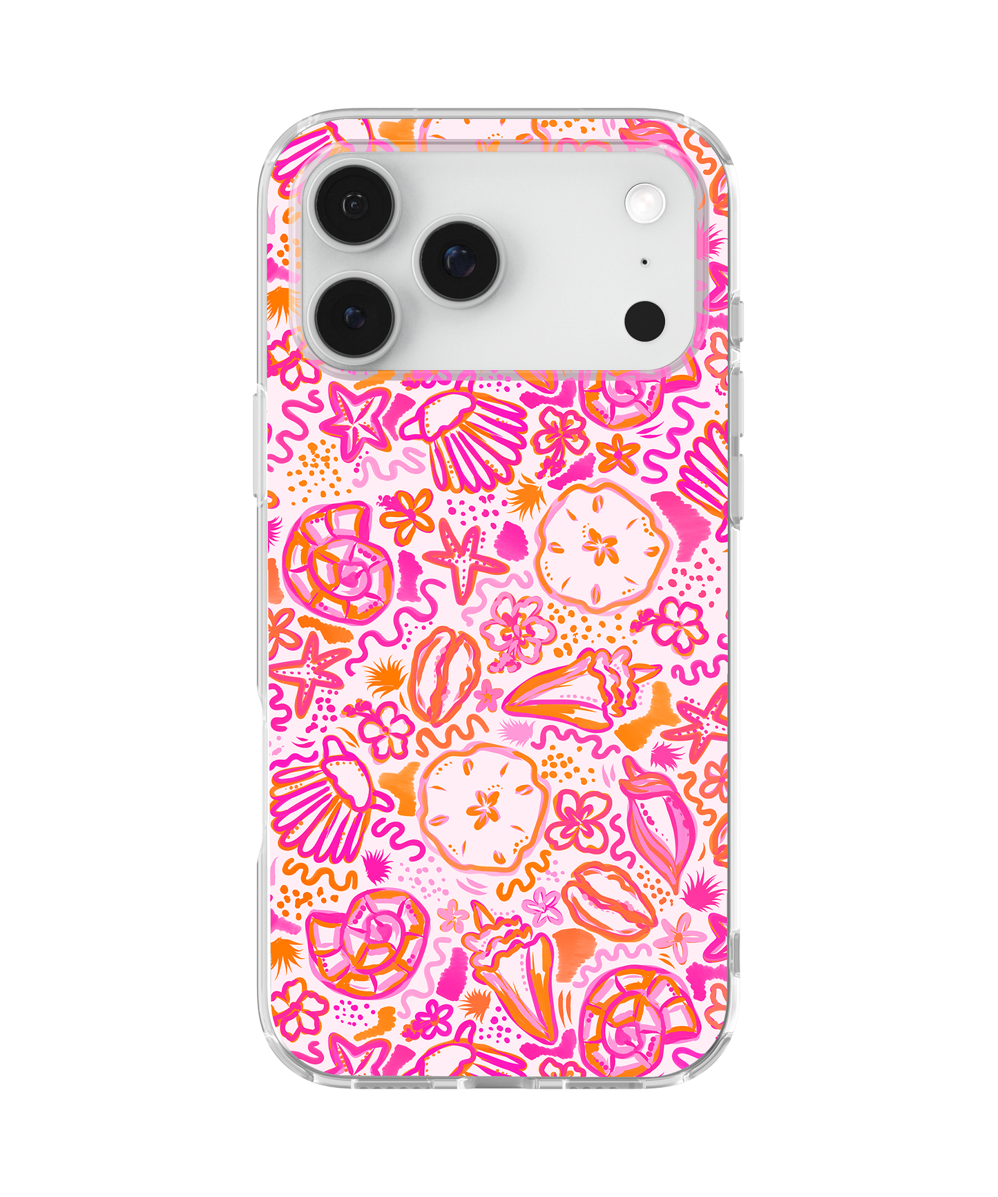 Neon Reef Island Doodles Clear Case Insert