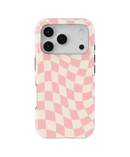 Pinky Swear Wavy Checkers II MagSafe Phone Case