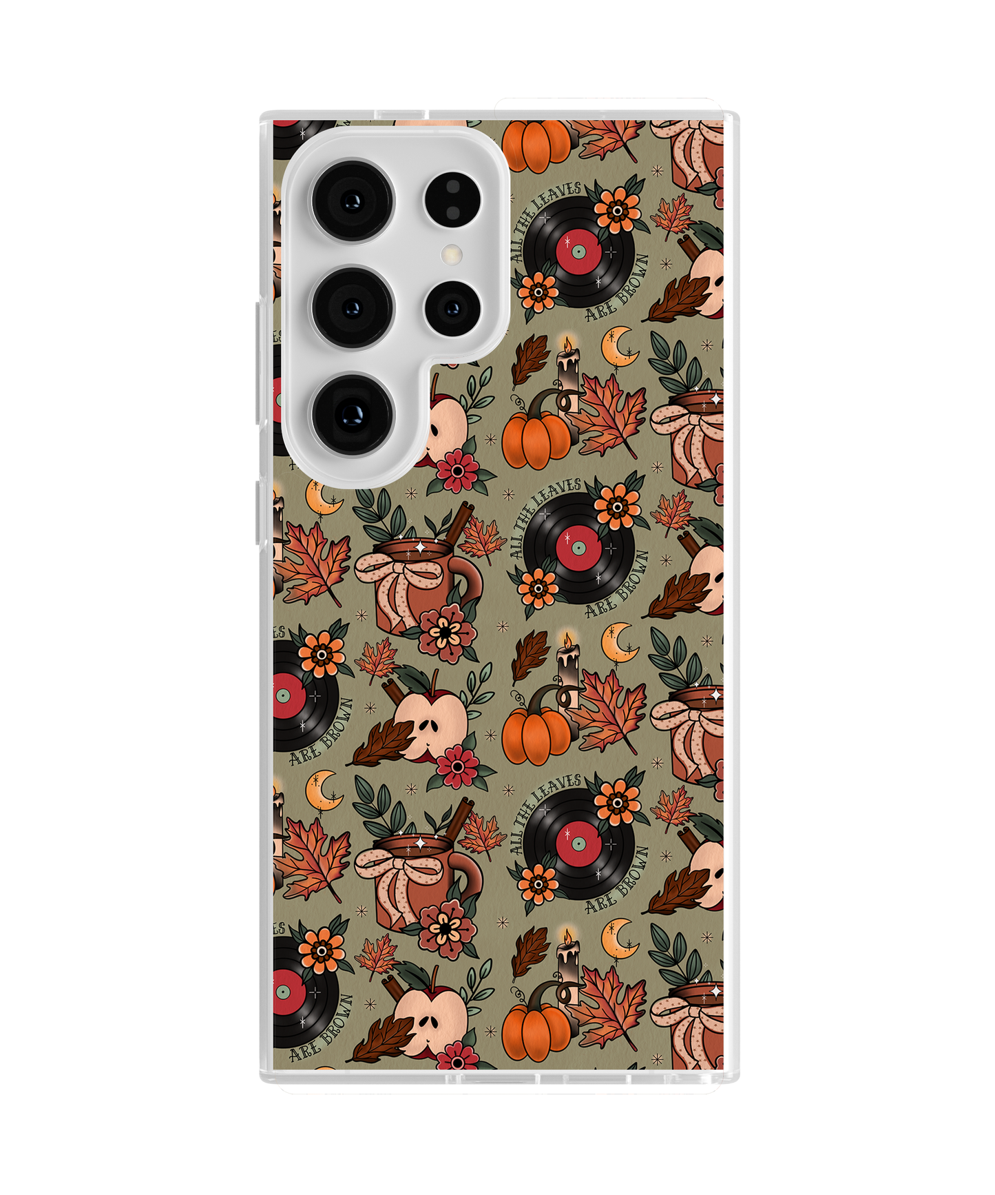 Autumn Ink Clear Case Insert