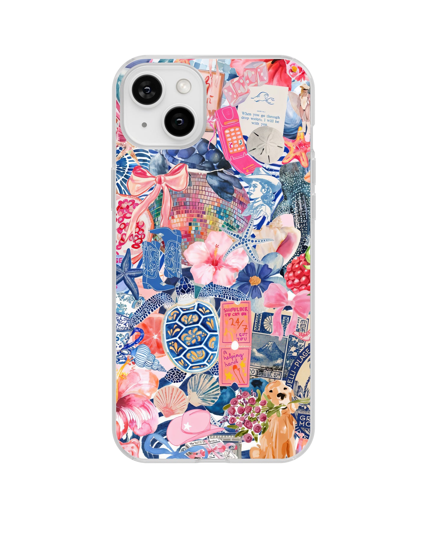 Seas the Day Clear Case Insert