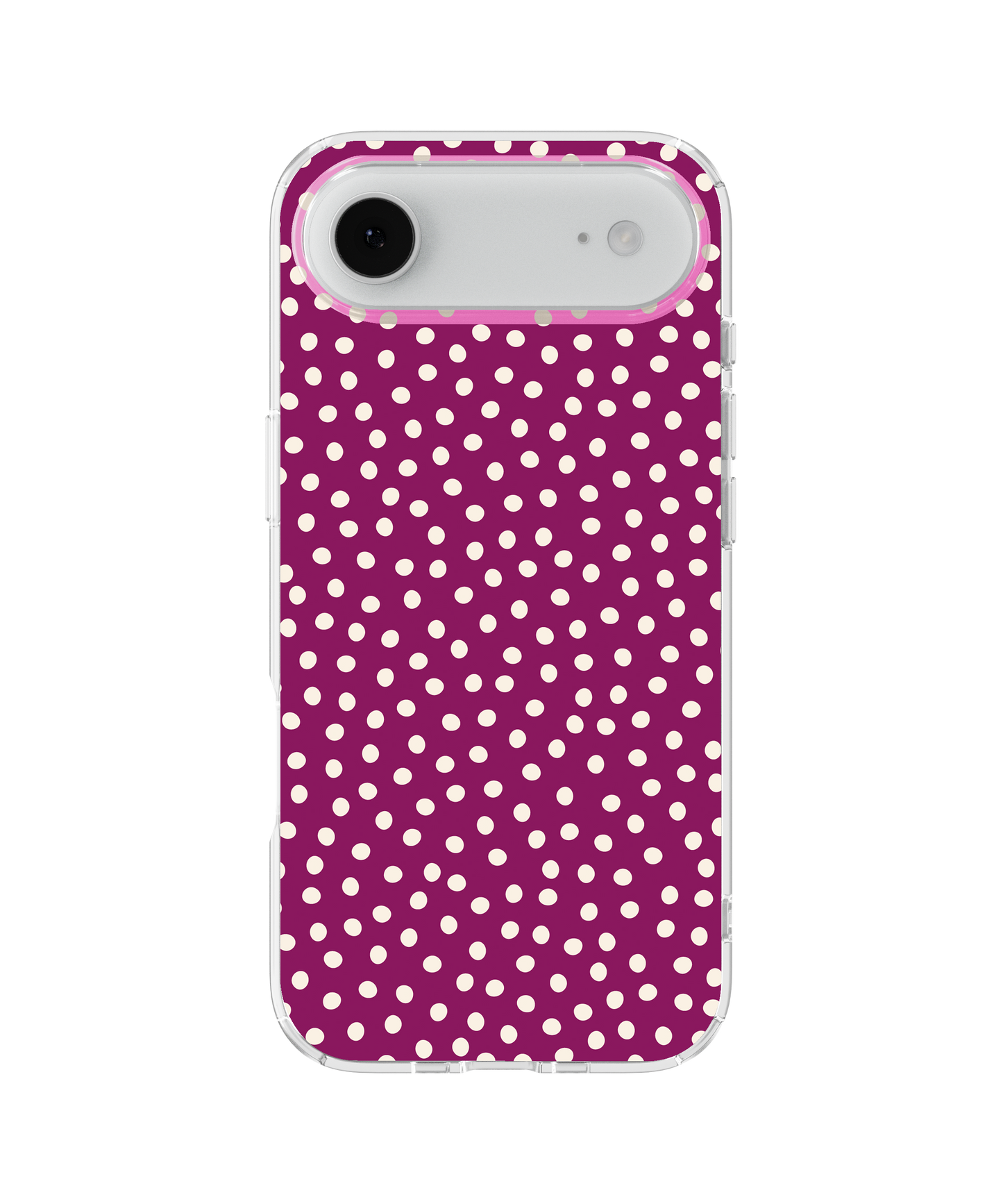 Velvet Dots Clear Case Insert