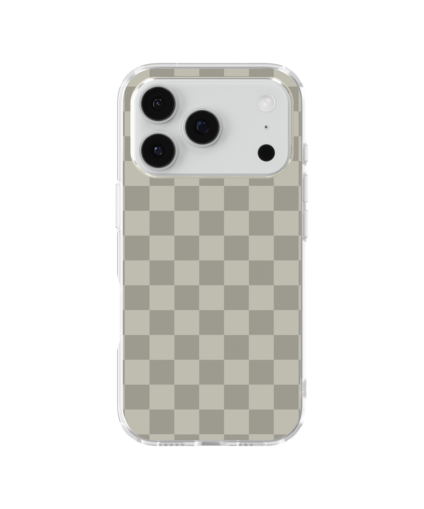 River Rock Checkers Clear Case Insert