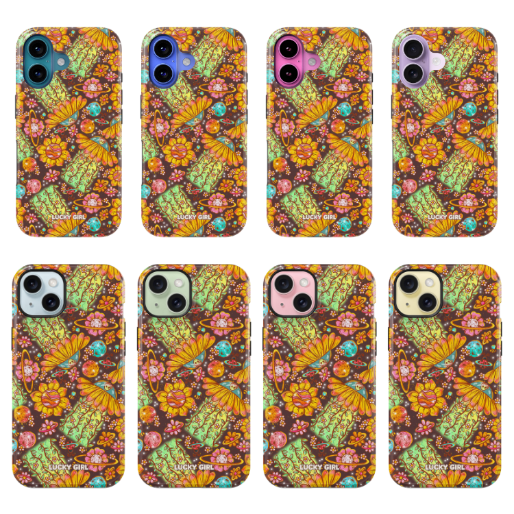 Beam Me Up Blossoms Phone Case