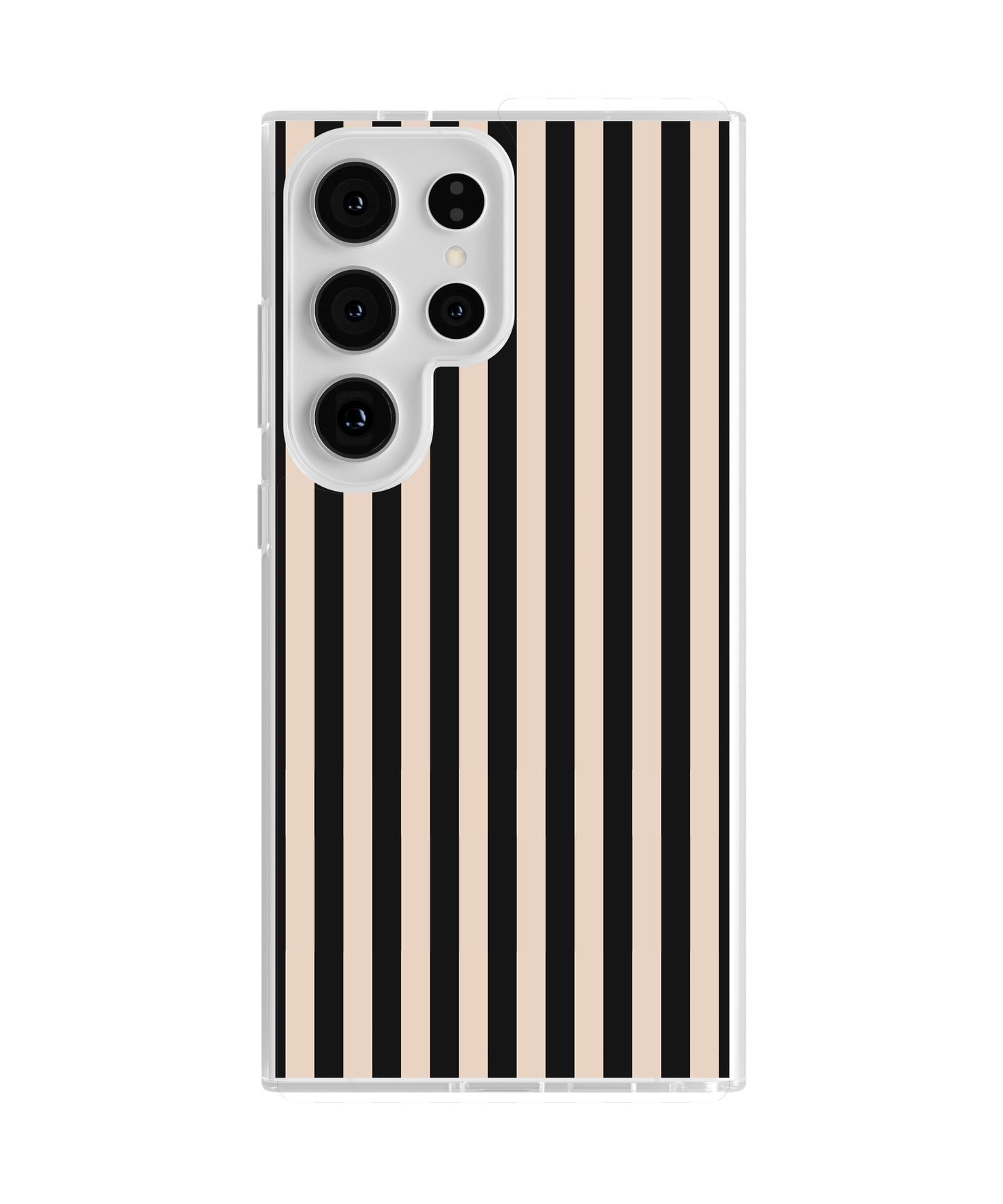 Tuxedo Stripes Clear Case Insert