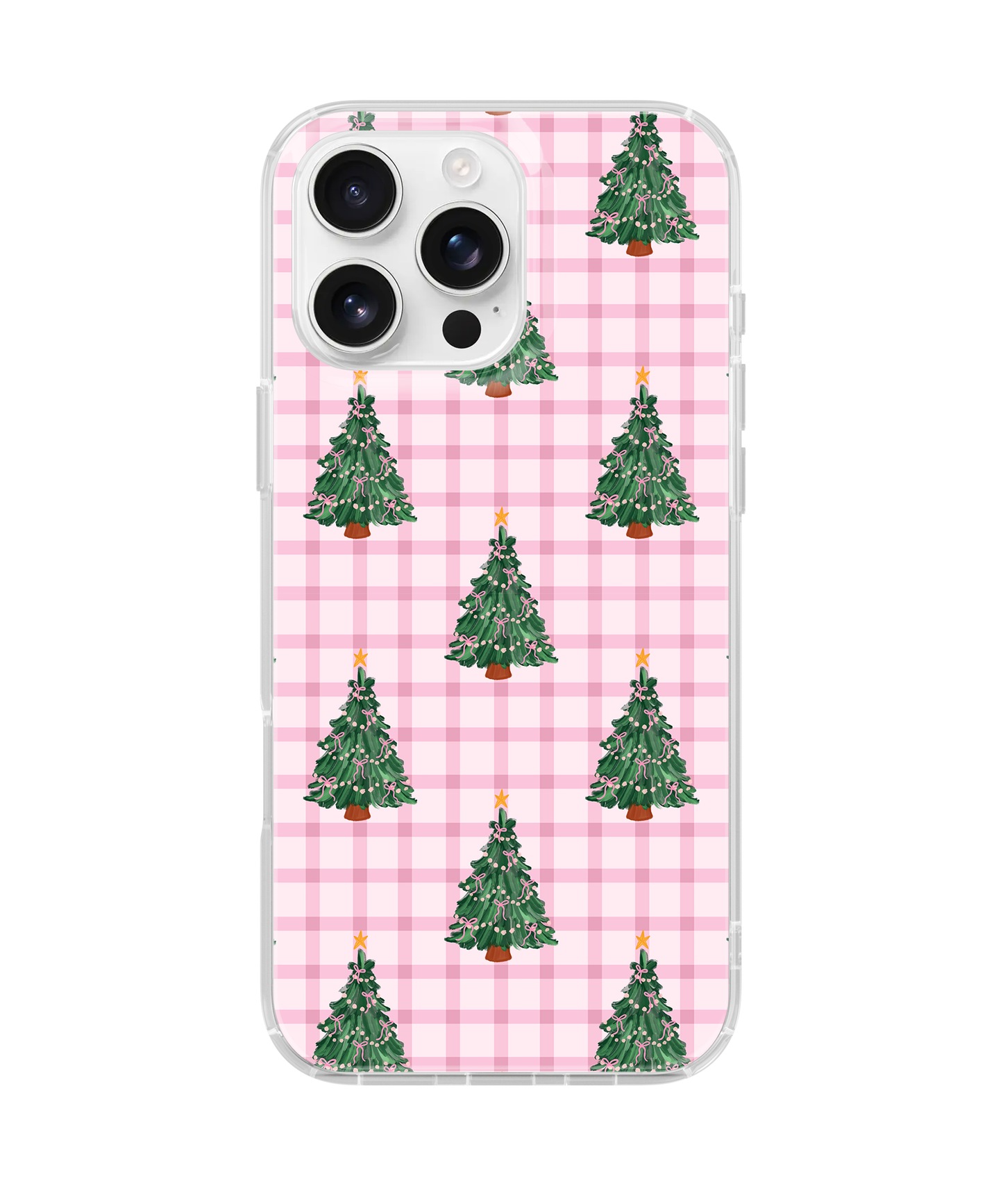 Plaid & Pine Clear Case Insert