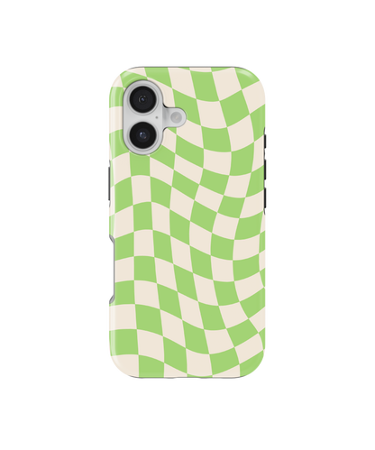 Katydid Wavy Checkers II MagSafe Phone Case