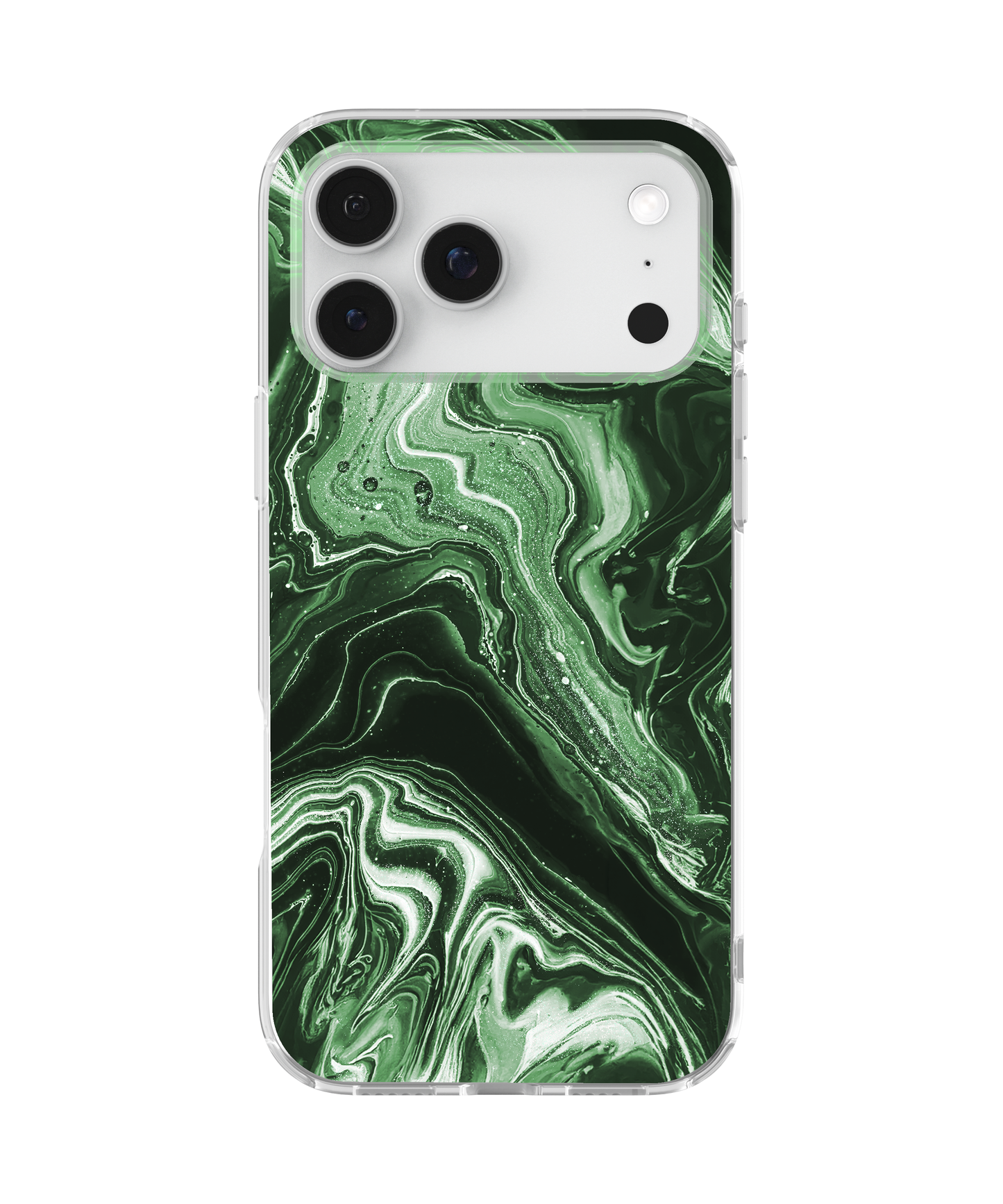 Jade Marble Obsession Clear Case Insert