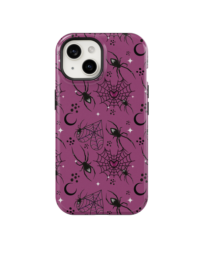 Violet Veil Midnight Tangle MagSafe Phone Case