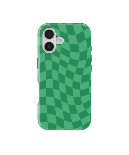 Emerald City Wavy Checkers MagSafe Phone Case