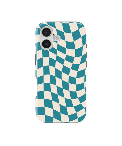 Mermaid Jewel Wavy Checkers II MagSafe Phone Case
