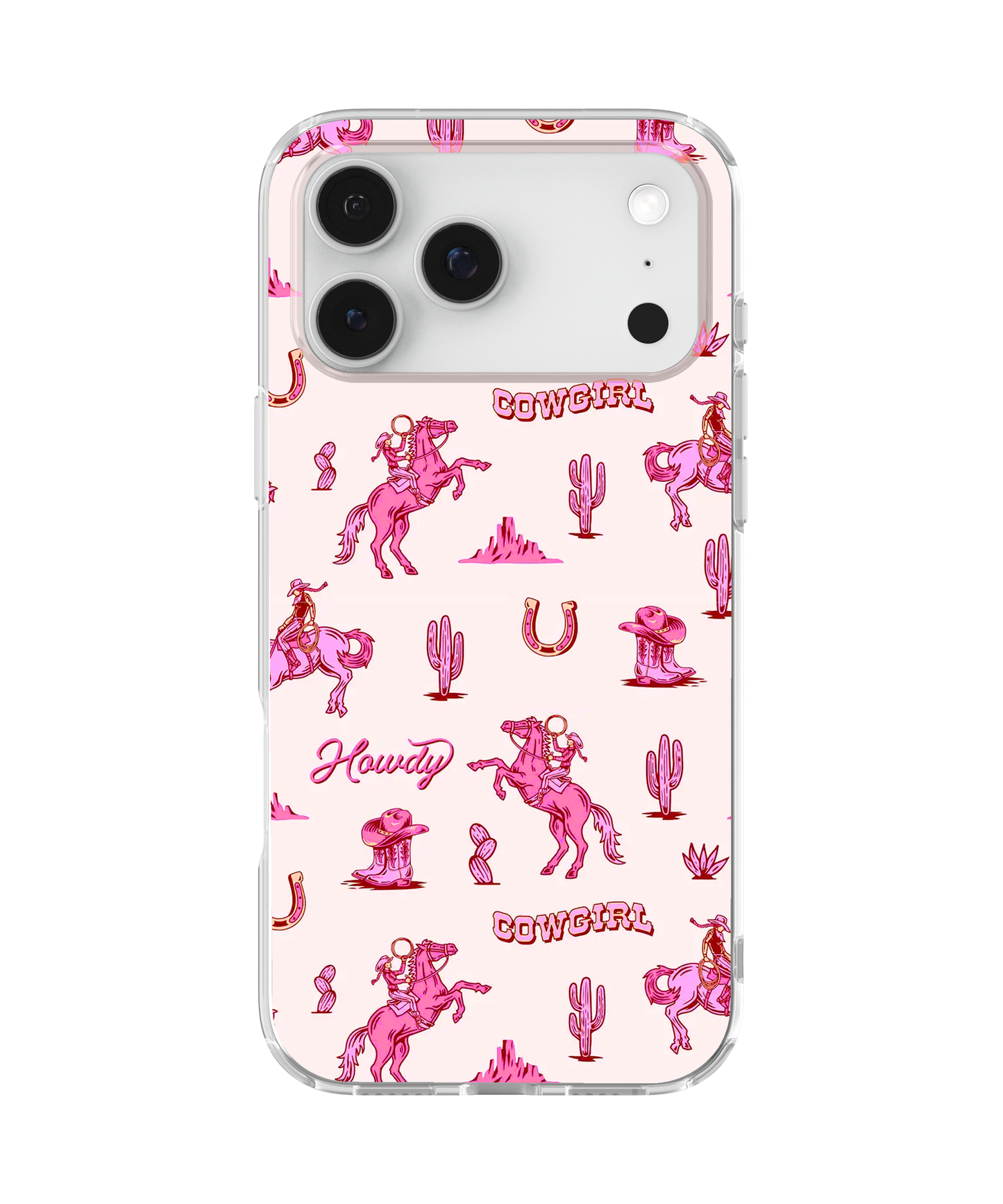 Classic Cowgirl Clear Case Insert