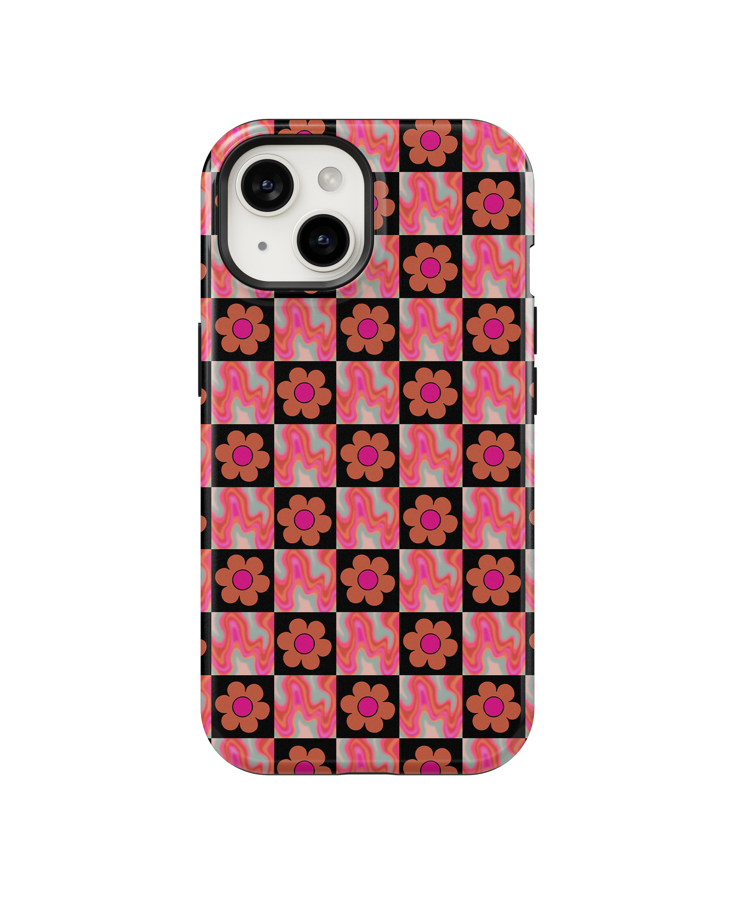 Trippy Tiles MagSafe Phone Case