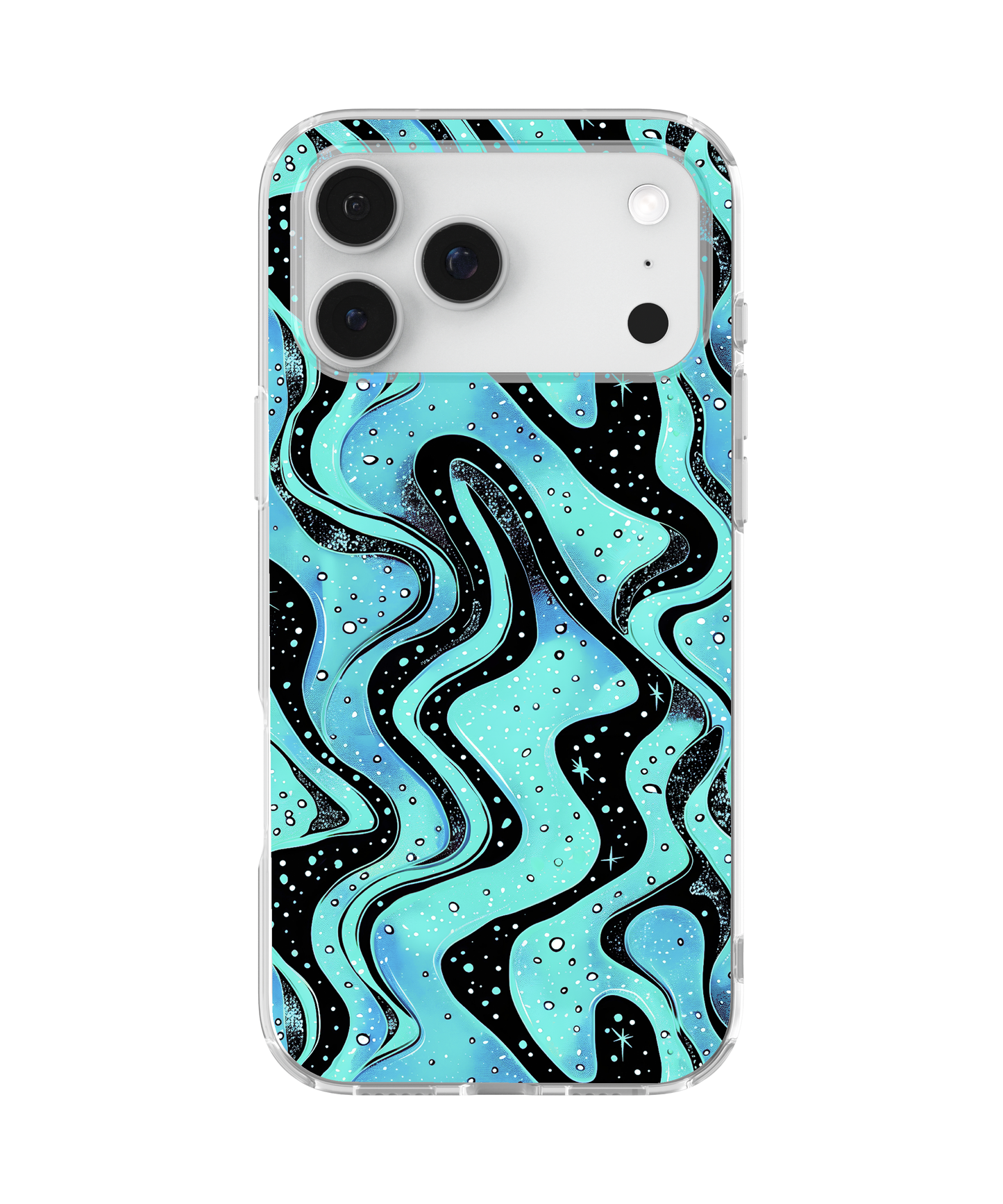 Eclipse Glow Holographic Clear Case Insert