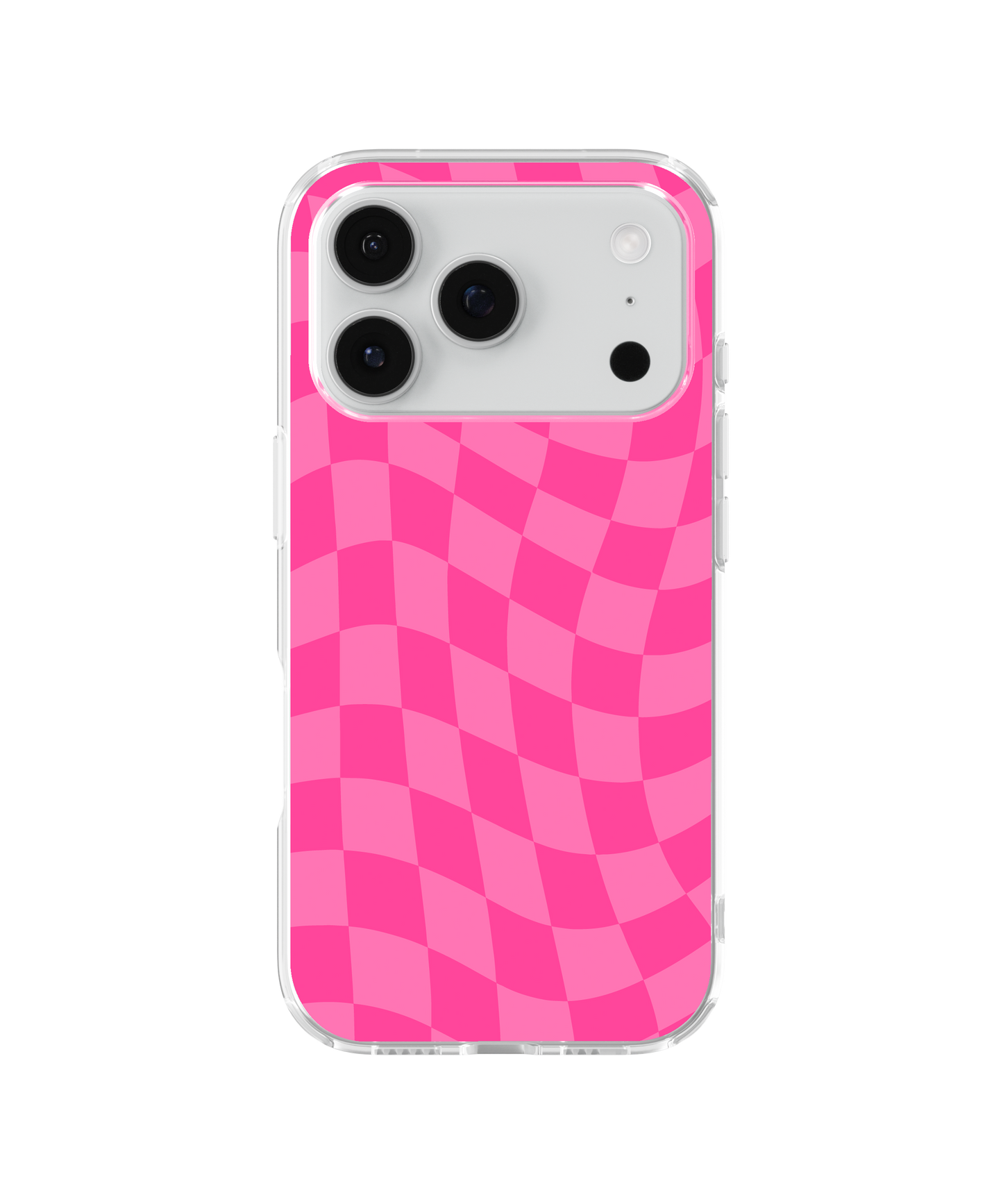 It Girl Wavy Checkers Clear Case Insert
