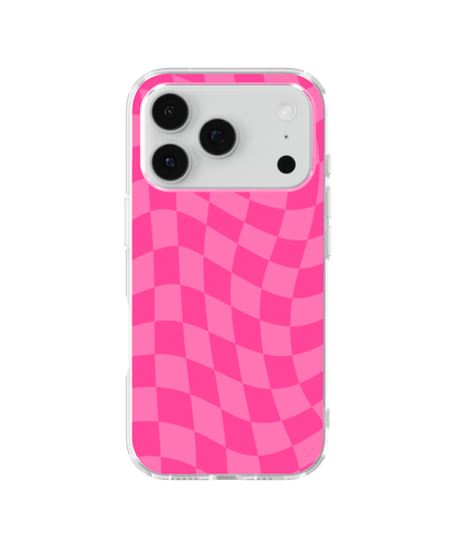 It Girl Wavy Checkers Clear Case Insert