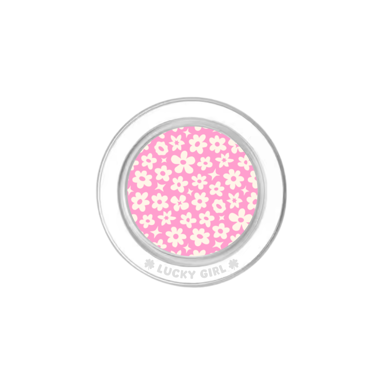 Bubblegum Little Blooms Phone Grip Insert