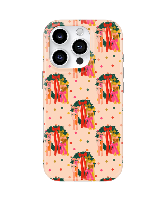 Wreath Whimsy MagSafe Phone Case