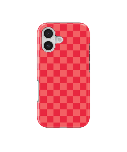 Vermillion Checkers MagSafe Phone Case