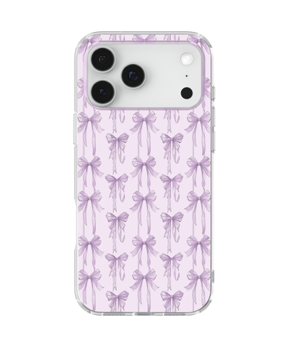 Lavender Blushing Bows Clear Case Insert