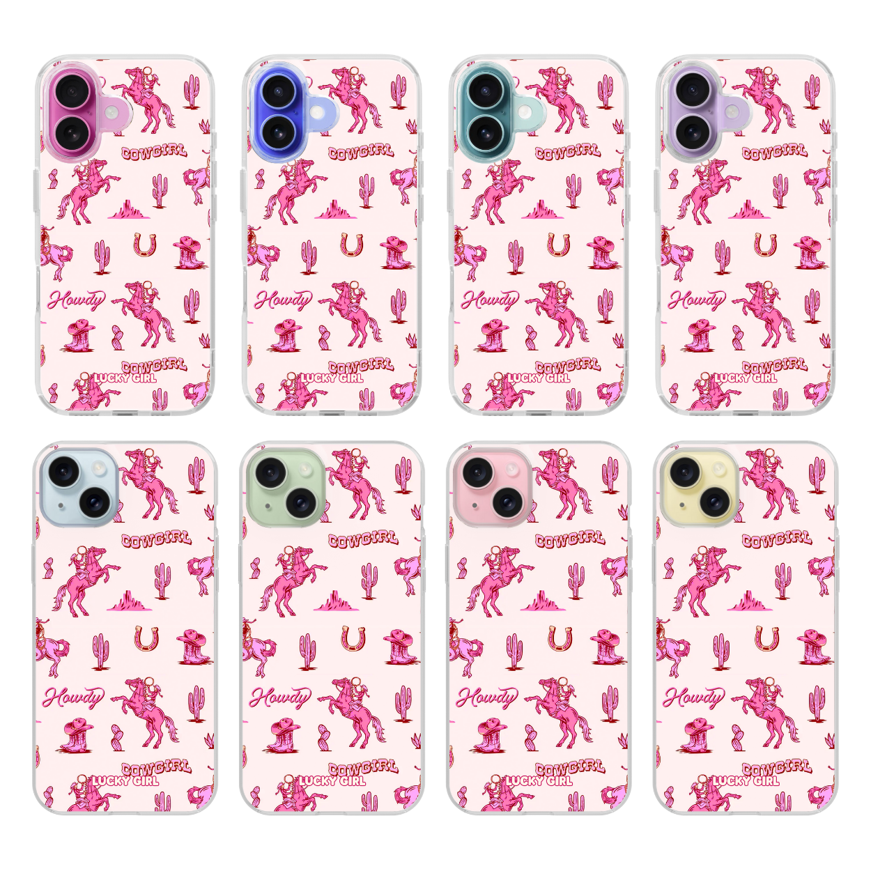 Classic Cowgirl Clear Case Insert
