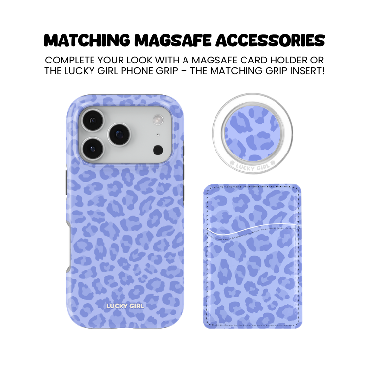 Bluebell Leopard Phone Case