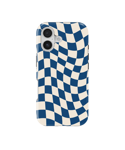 Night Watch Wavy Checkers II MagSafe Phone Case