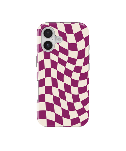 Velvet Wavy Checkers II MagSafe Phone Case