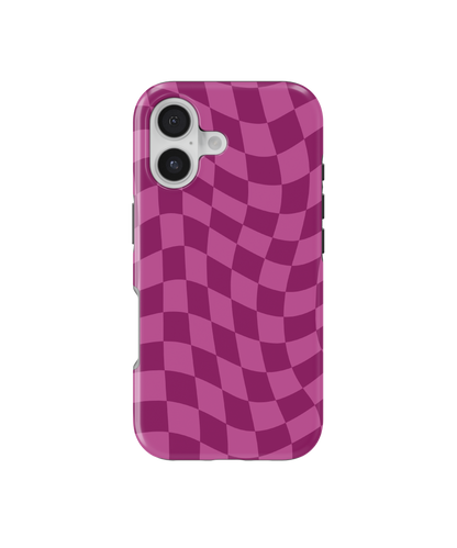 Velvet Wavy Checkers MagSafe Phone Case
