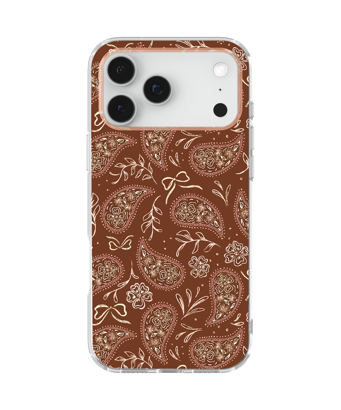 Prairie Paisley Clear Case Insert