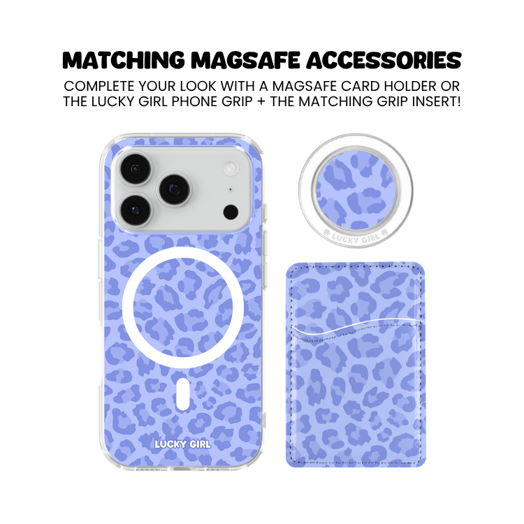 Bluebell Leopard Clear Case Insert