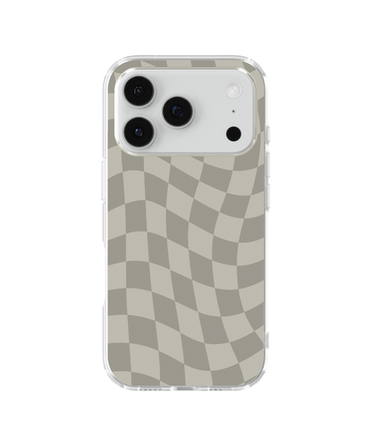 River Rock Wavy Checkers Clear Case Insert