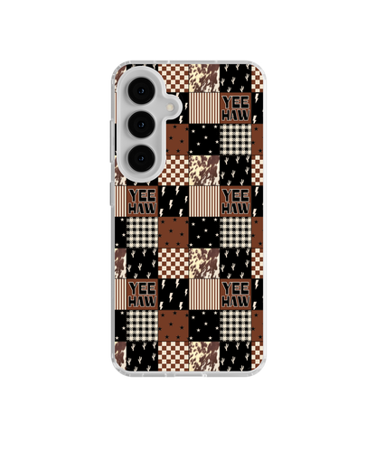 Yeehaw Check Clear Case Insert