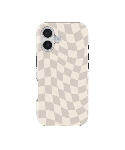 Dust Bunny Wavy Checkers II MagSafe Phone Case