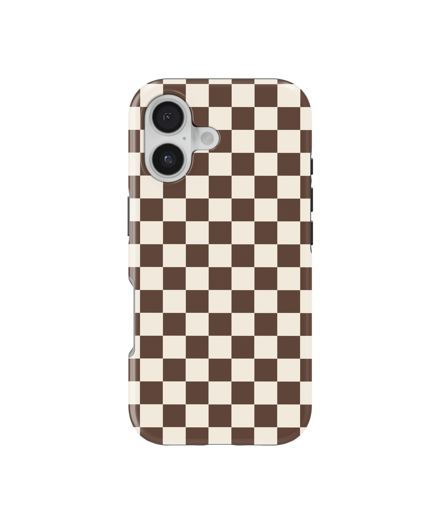 Espresso Checkers II MagSafe Phone Case