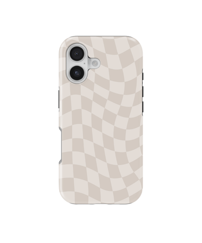 Dust Bunny Wavy Checkers MagSafe Phone Case