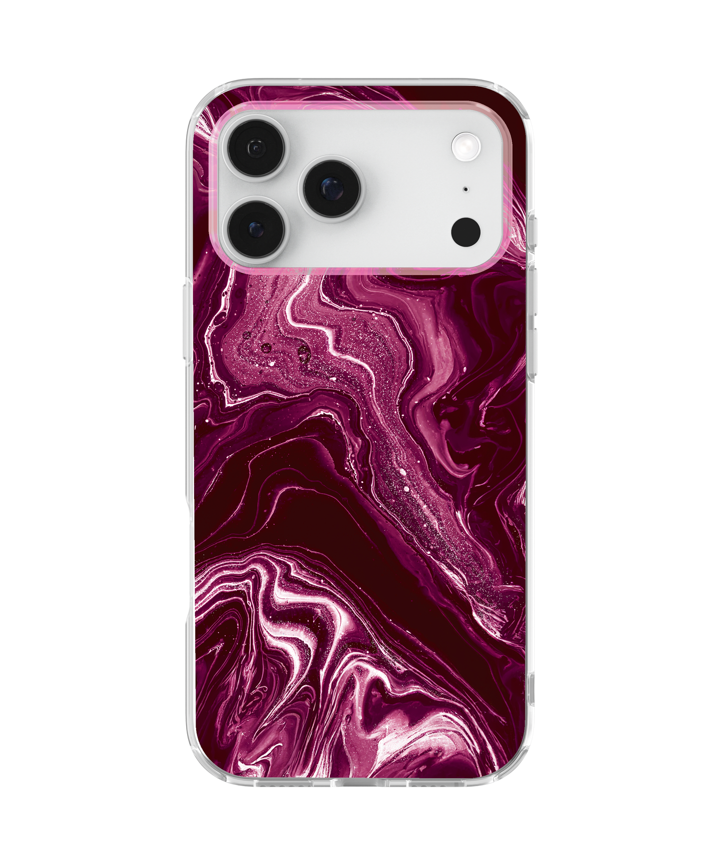 Velvet Marble Obsession Clear Case Insert