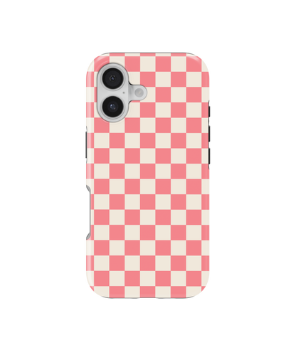 Rose All Day Checkers II MagSafe Phone Case
