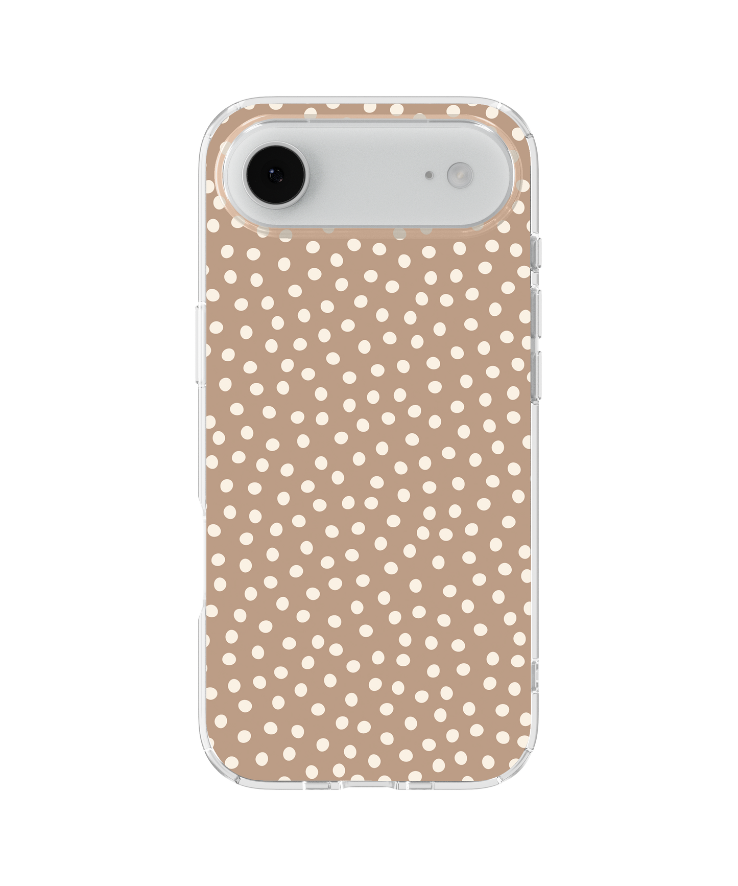 Chestnut Dots Clear Case Insert
